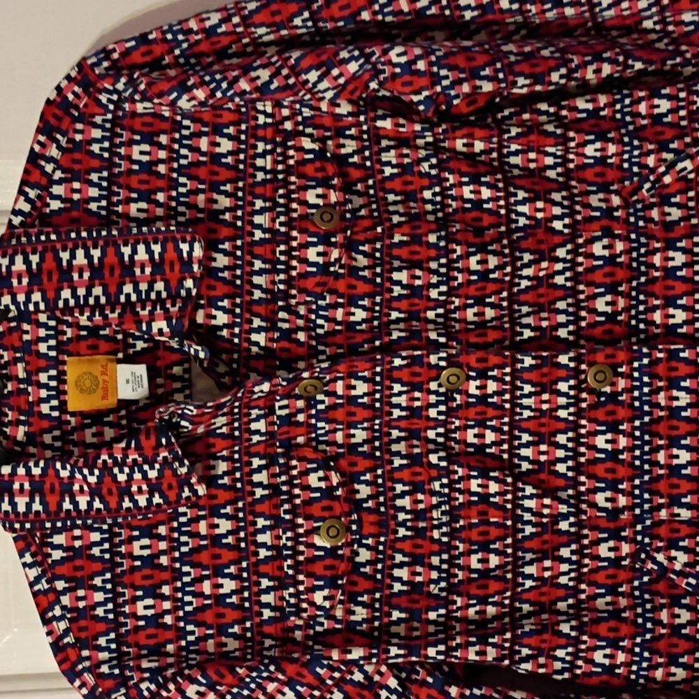 Colorful Ruby Road Geometric Pattern Jacket - image 8